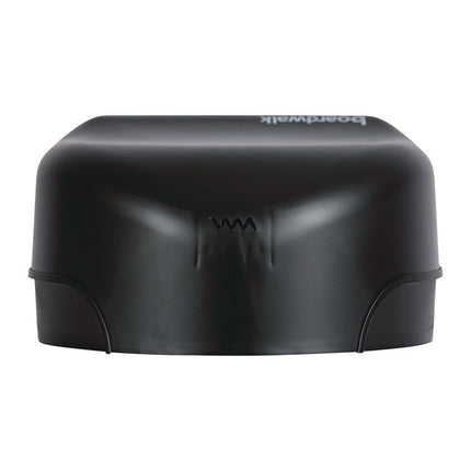 Single Jumbo Toilet Tissue Dispenser, 11 x 6.25 x 12.25, Black