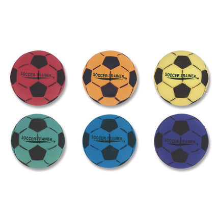 Ultra Foam Soccer Ball Set, Assorted Colors, 6/Set
