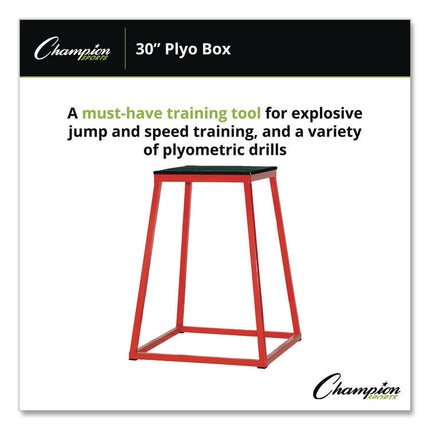 Plyo Box, 30" h, 24 x 24 Base