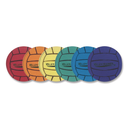Ultra Foam Volleyball Set, Assorted Colors, 6/Set