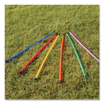 Jump Rope Baton Set, 32", Assorted Colors, 6 Batons/Set