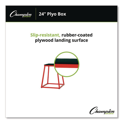 Plyo Box, 24" h, 21 x 21 Base