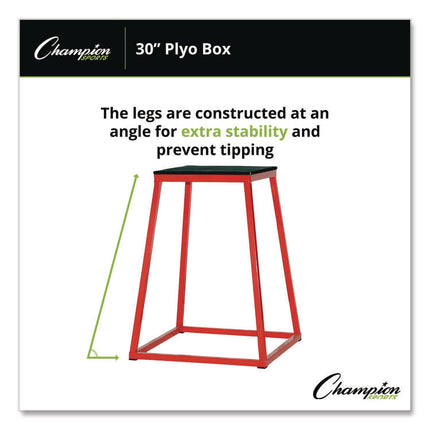 Plyo Box, 30" h, 24 x 24 Base