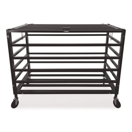 All Pro Lockable Ball Locker, Metal, 220 lb Capacity, 24 x 47 x 37, Black