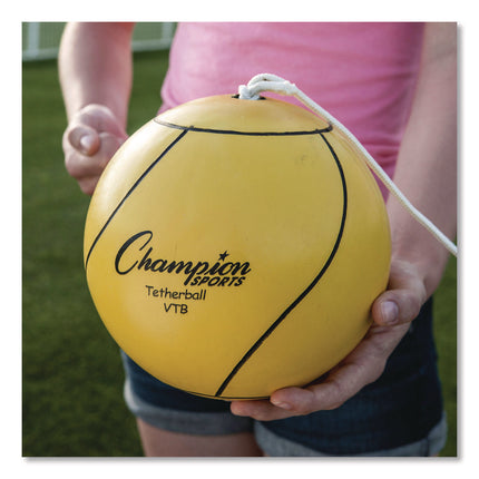 Deluxe Tether Ball Set, Tetherball/102" Cord/(4) 24" Telescoping Poles/Carry Bag/Pump with Needle