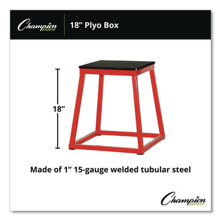 Plyo Box, 18" h, 18 x 18 Base