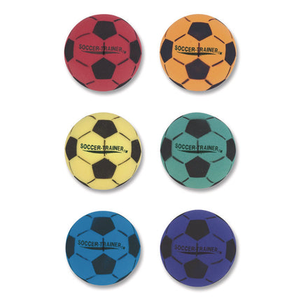 Ultra Foam Soccer Ball Set, Assorted Colors, 6/Set