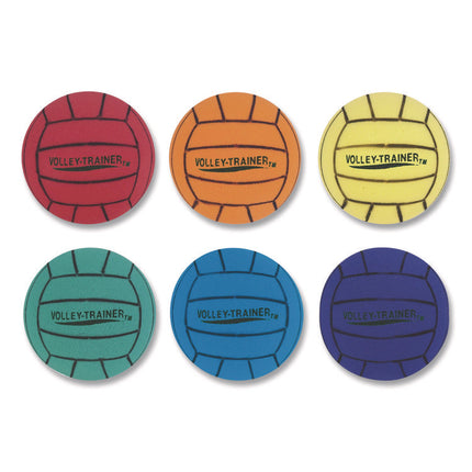 Ultra Foam Volleyball Set, Assorted Colors, 6/Set