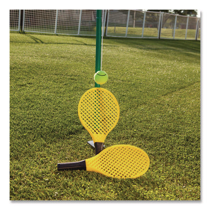 Tether Tennis Game Set, Two Paddles, Two Tennis Balls