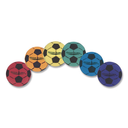 Ultra Foam Soccer Ball Set, Assorted Colors, 6/Set