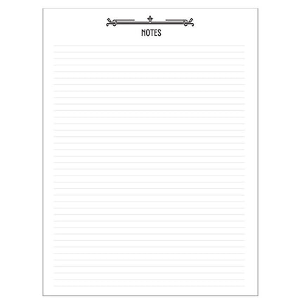 100% Recycled Deco Days Monthly Planner, 11 x 8.5, Black/Gold Cover, 12-Month (Jan to Dec): 2025
