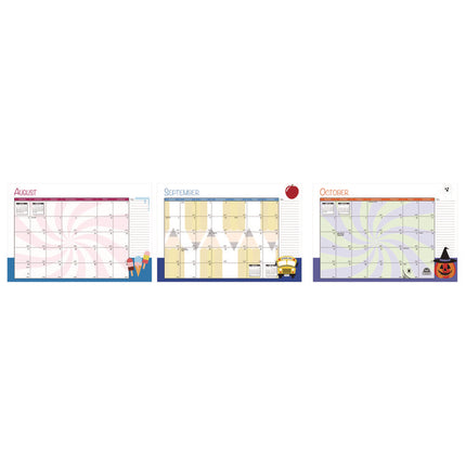 Seasonal Monthly Planner, Illustrated Seasons Artwork, 10 x 7, Light Blue Cover, 12-Month (Jan to Dec): 2025