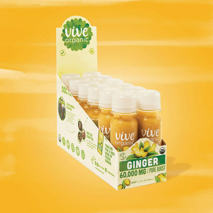 Pure Boost, Ginger, 2 oz Bottle, 12/Carton