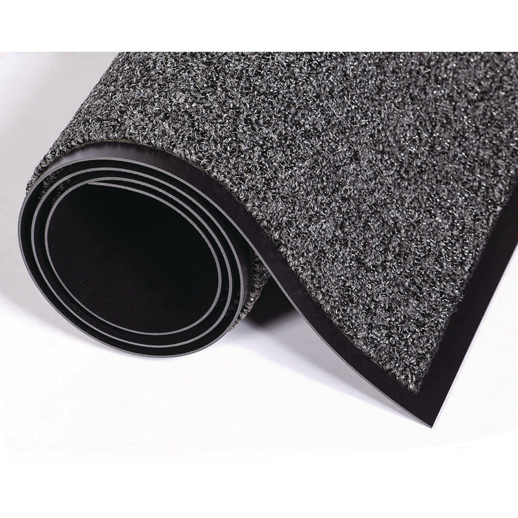 Cross-Over Indoor/outdoor Wiper/scraper Mat, Olefin/poly, 36 X 60, Gray