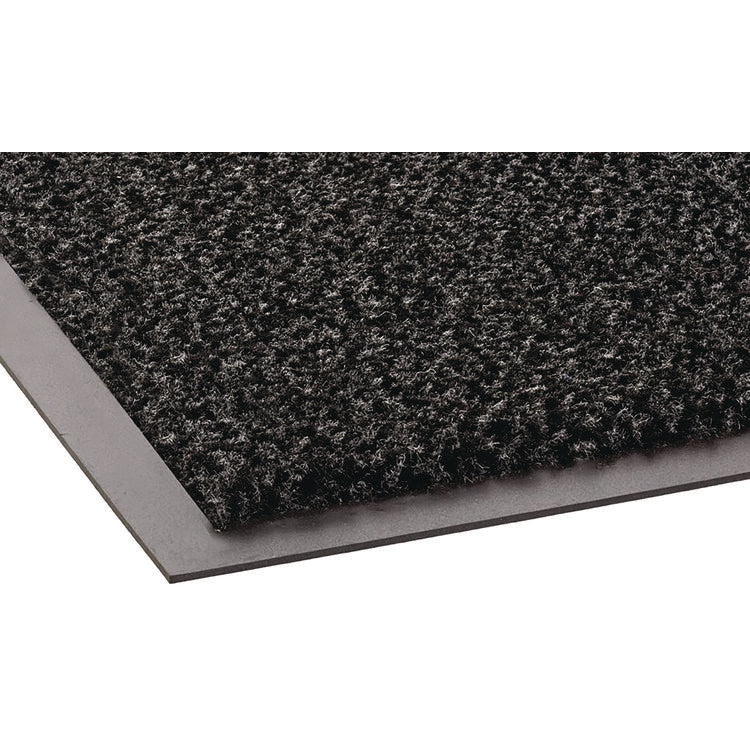 Dust-Star Microfiber Wiper Mat, 36 X 120, Charcoal