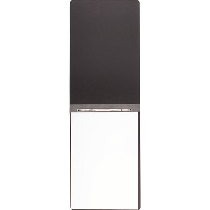 Pressboard Report Cover with Tyvek Reinforced Hinge, Two-Piece Prong Fastener, 3" Capacity, 11 x 17, Black/Black
