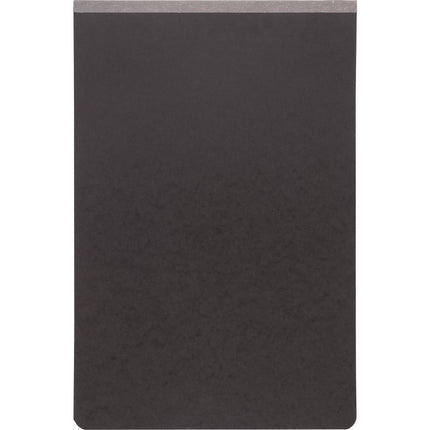 Pressboard Report Cover with Tyvek Reinforced Hinge, Two-Piece Prong Fastener, 3" Capacity, 11 x 17, Black/Black