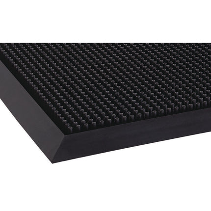 Mat-A-Dor Entrance/antifatigue Mat, Rubber, 36 X 72, Black