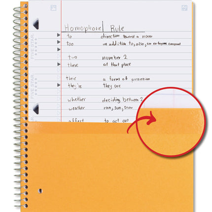 Wirebound Notebook, 1-Subject, Wide/Legal Rule, Black Cover, (100) 10.5 x 8.63 Sheets