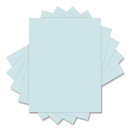 Deluxe Colored Paper, 20 lb Bond Weight, 8.5 x 11, Blue, 500 Sheets/Ream, 10 Reams/Carton