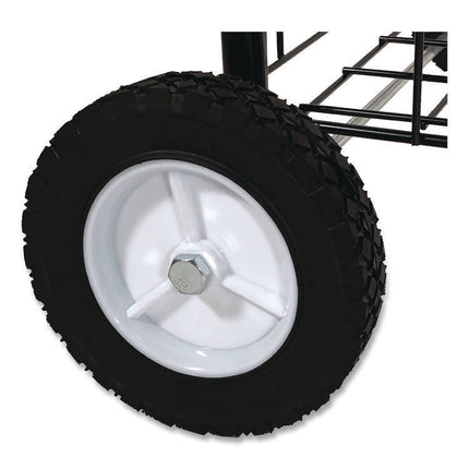 Double-Sided Lockable Ball Locker, Metal, 176 lb Capacity, 24 x 59 x 37, Black