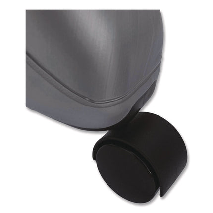 Kid's Ball Chair, Supports Up to 264 lb, 12.5" Seat Height, Blue Seat, Silver Base