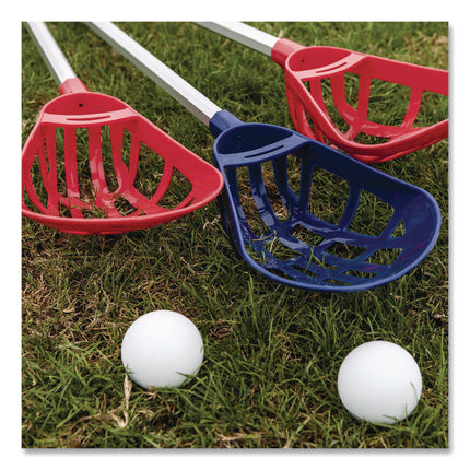 Soft Lacrosse Set, 6 Balls/12 Sticks