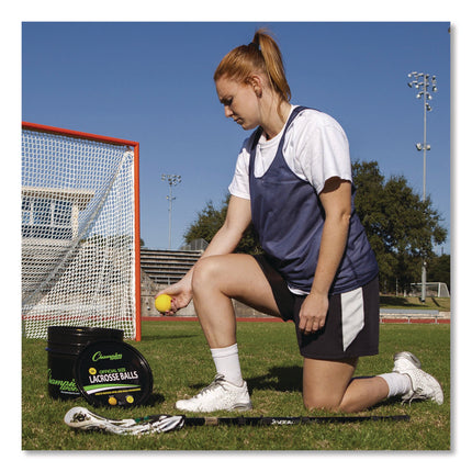 Bucket of Lacrosse Balls, Regulation Size, Yellow, 36 Balls/Bucket