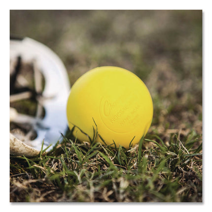 Bucket of Lacrosse Balls, Regulation Size, Yellow, 36 Balls/Bucket