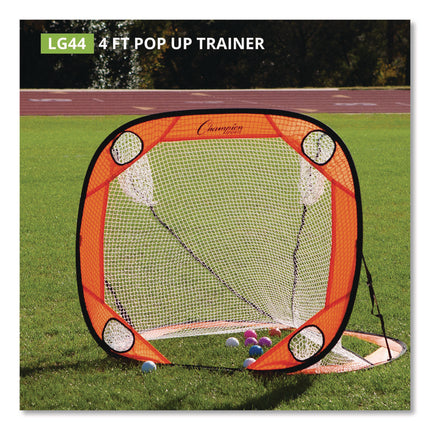 Lacrosse Pop Up Target Trainer, 4 ft x 4 ft