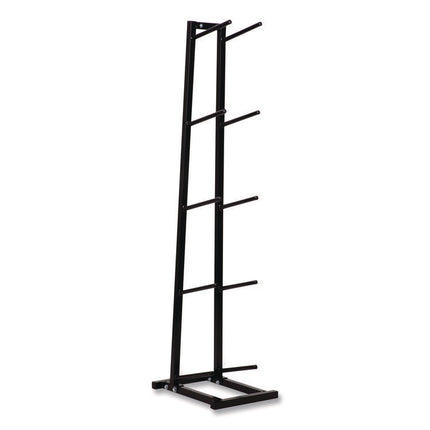 Single Medicine Ball Tree, 11" x 15" x 52", Black