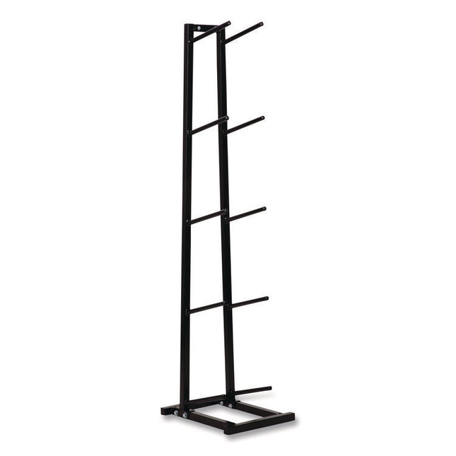 Single Medicine Ball Tree, 11" x 15" x 52", Black