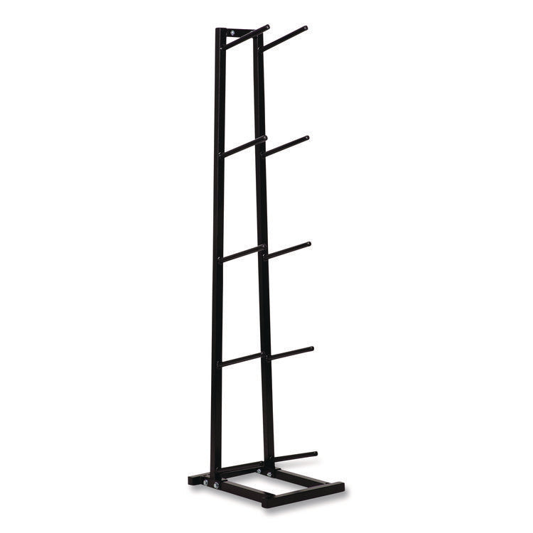 Single Medicine Ball Tree, 11" x 15" x 52", Black