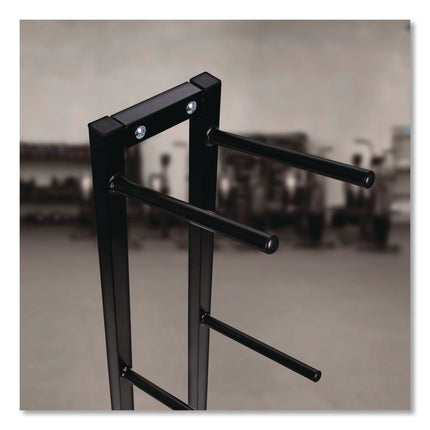 Single Medicine Ball Tree, 11" x 15" x 52", Black