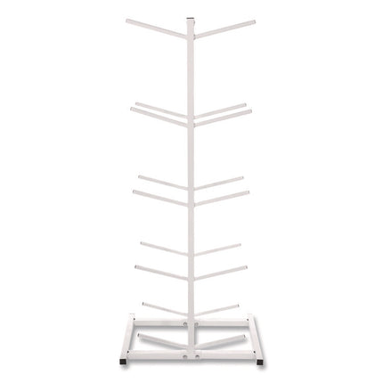 Double Medicine Ball Tree, 12" x 23" x 51", White