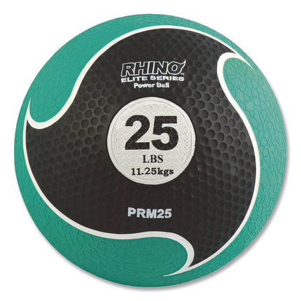 Rhino Elite Medicine Ball, 25 lb, Green