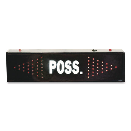 Electronic Possession Arrow, 21" x 3" x 6", Black Face, Red Graphics