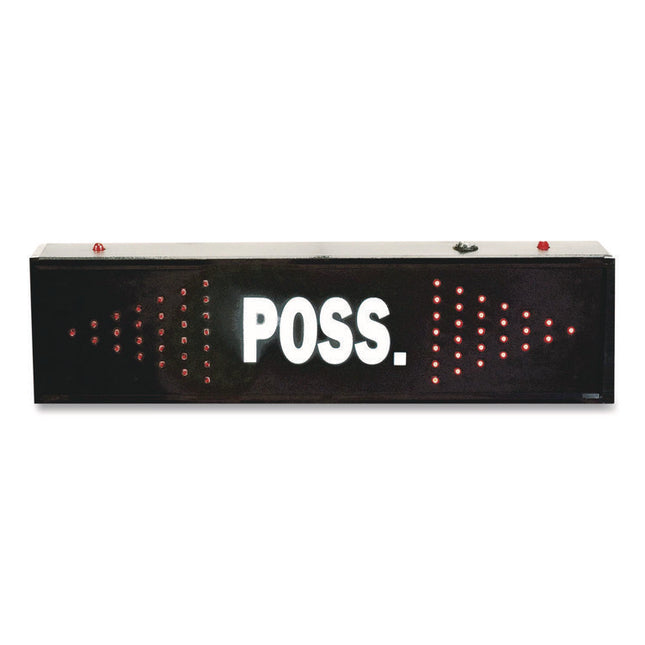 Electronic Possession Arrow, 21" x 3" x 6", Black Face, Red Graphics