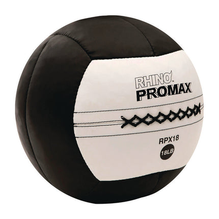 Rhino Promax Medicine Ball, 18 lb, Black