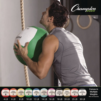 Rhino Promax Medicine Ball, 16 lb, Purple