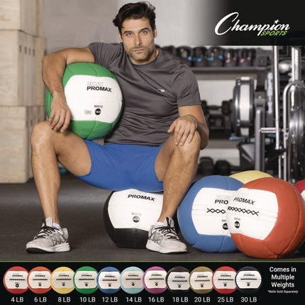 Rhino Promax Medicine Ball, 16 lb, Purple