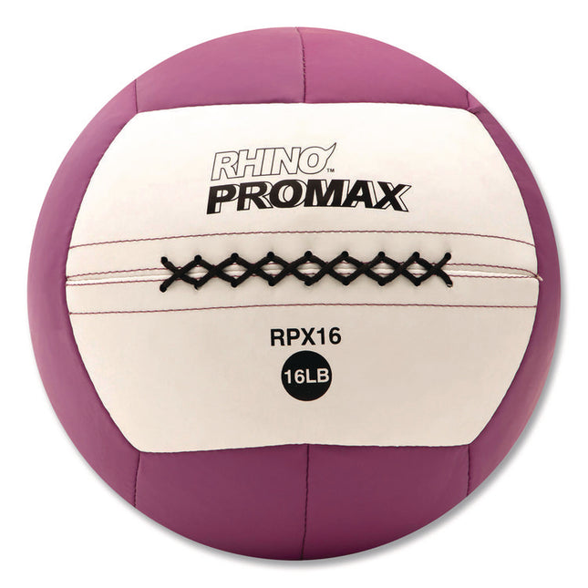 Rhino Promax Medicine Ball, 16 lb, Purple