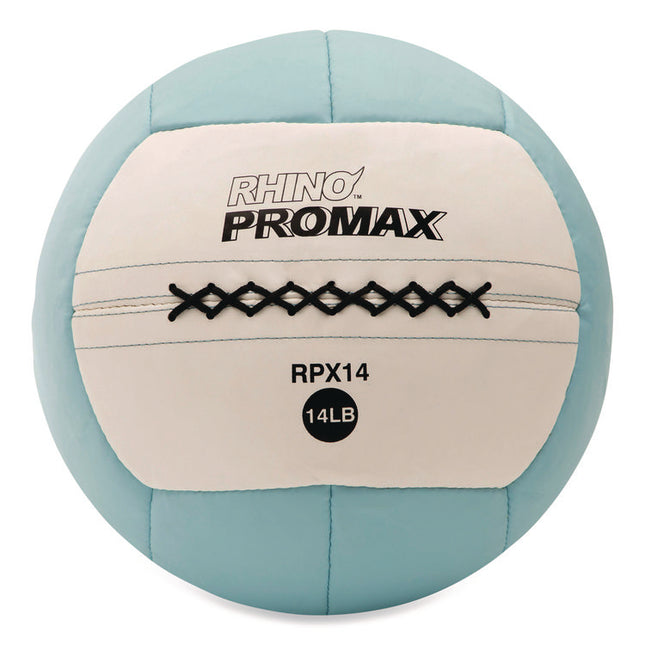 Rhino Promax Medicine Ball, 14 lb, Light Blue