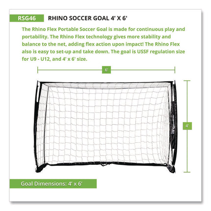 Rhino Soccer Goal, 48"  x 72"