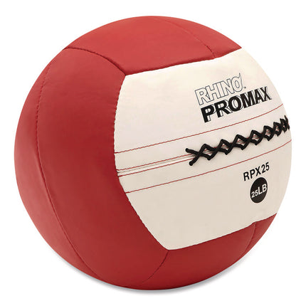 Rhino Promax Medicine Ball, 25 lb, Red