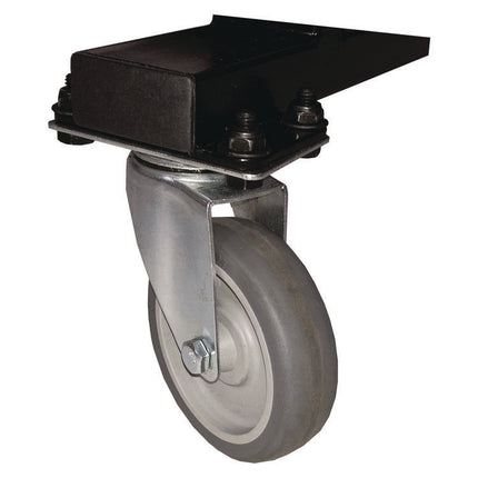 Deluxe Heavy-Duty Basketball Cart, Metal, 220 lb Capacity, 16 x 50.75 x 34.75, Black