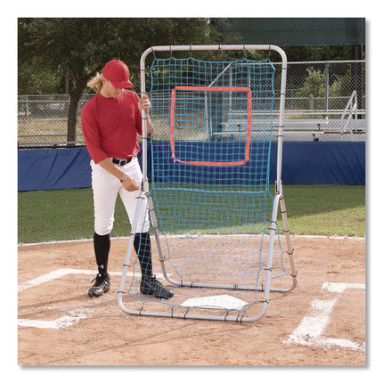 Multi-Sport Pitch Back Screen, 72" x 42", 1.25" dia frame