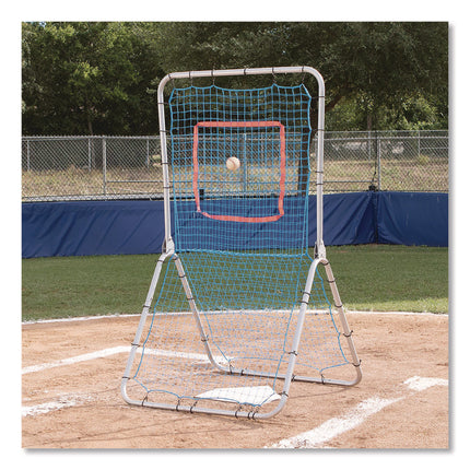 Multi-Sport Pitch Back Screen, 72" x 42", 1.25" dia frame