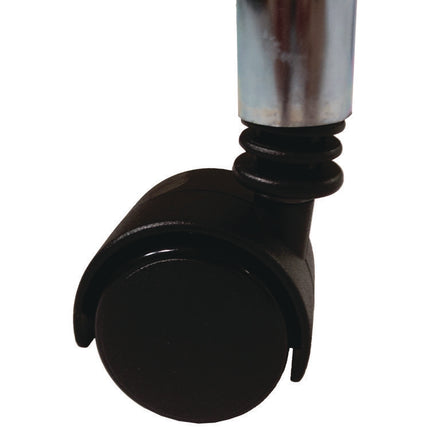 Powder-Coated Ball Cart, Metal, 132 lb Capacity, 17 x 41 x 41, Silver