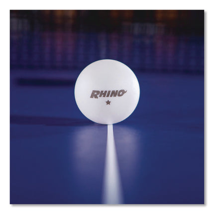 Table Tennis Balls, Official Size, White, 144/Carton